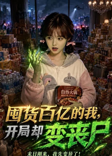 囤货百亿的我，开局却变丧尸海报