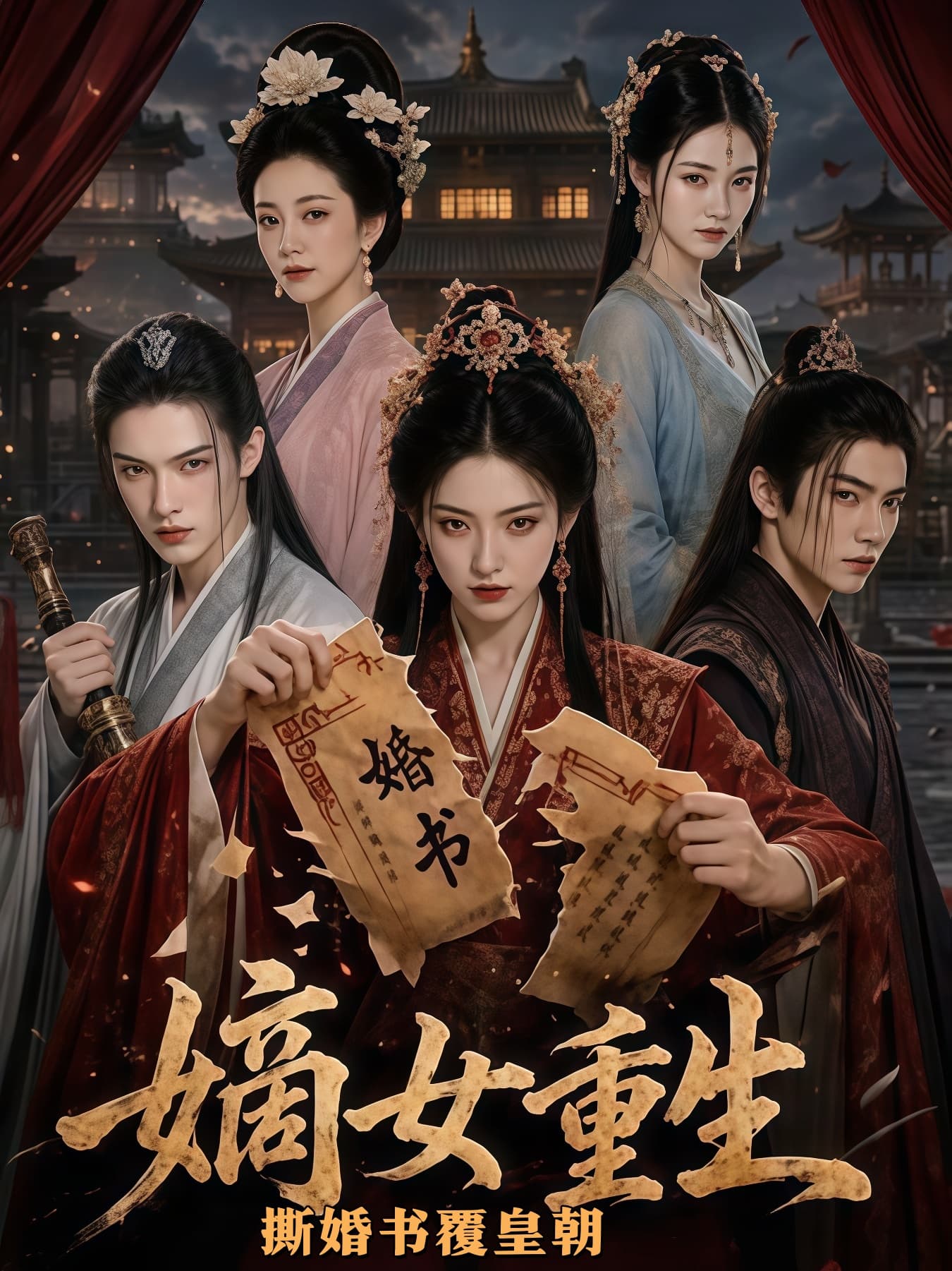 嫡女重生撕婚书覆皇朝海报