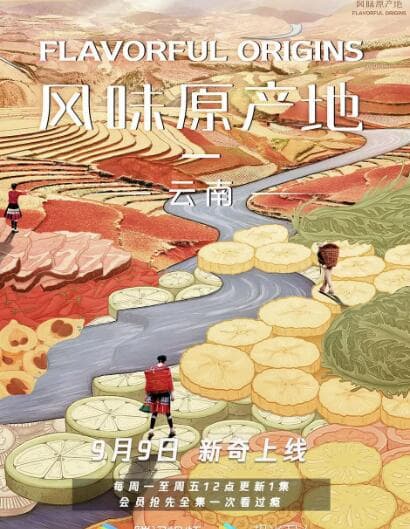风味原产地·云南海报