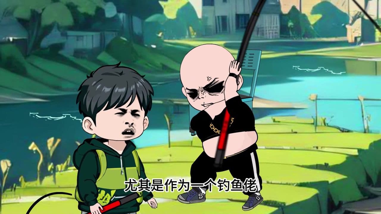 钓鱼佬的日常海报