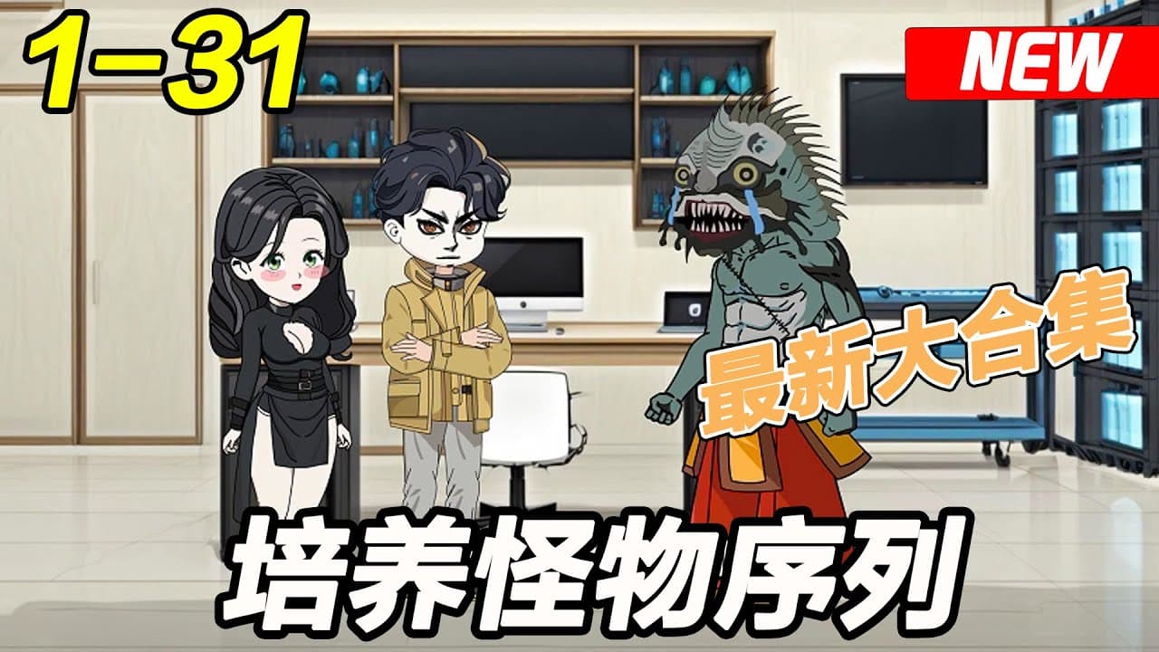我能培养怪兽海报