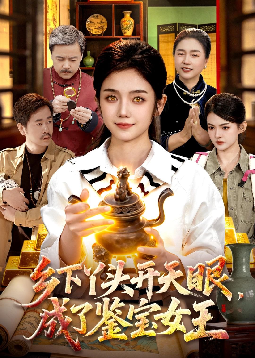 乡下丫头开天眼，成了鉴宝女王海报