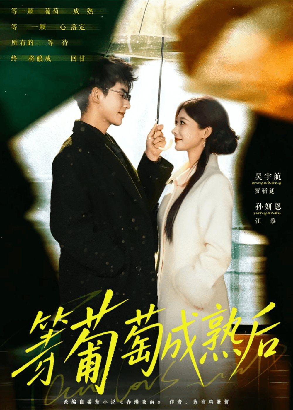 等葡萄成熟后海报