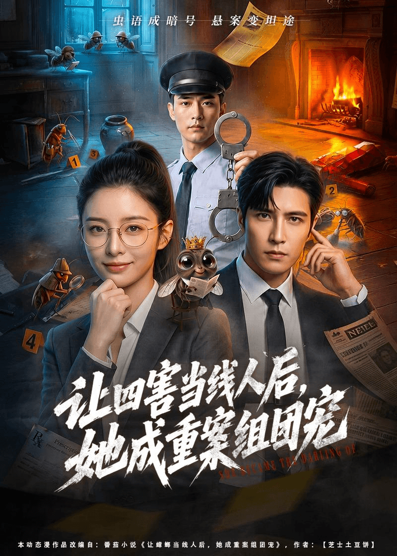 让四害当线人后，她成重案组团宠海报